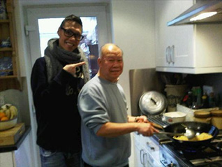 Gok Wan with his father
