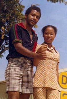 Ronald Lewis & Kim In-soon back in the 1970s