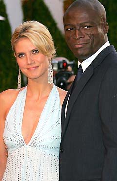 Seal and Heidi Klum