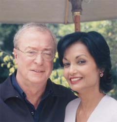 Michael and Shakira Caine